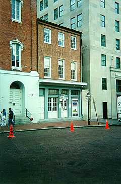 This is the Ford Theatre, where Abraham Lincoln was assassinated