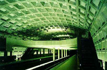 This is one of the many metro stations underground the city (photo taken by my mom)