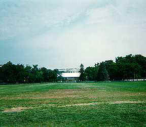 This is the White House, taken from next to the Washington Monument