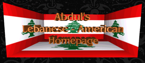  Abdul's Lebanese-American Homepage