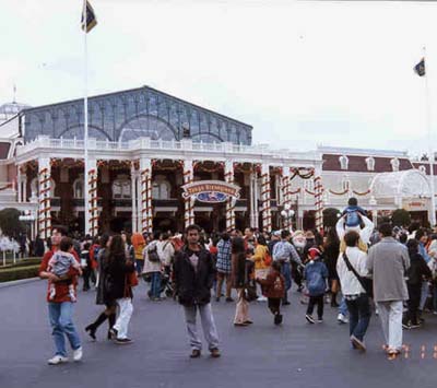 The entry point in Disney