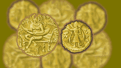 Ancient coin from Mohenjodaro