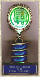 honor roll trophy 1999