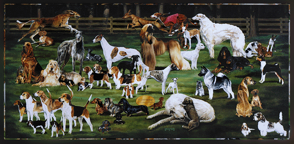Hound Group &copy1999 Linda Draper