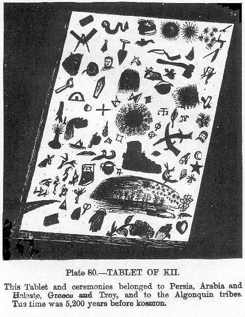 Plate 80--Tablet of Kii.