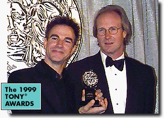 Roger accepts his award!