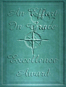 An Effort in Grace Excellence Award, Thanks Chero!
