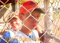 Bobby in dugout.JPG (176152 bytes)
