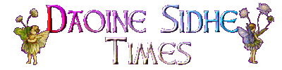 Daoine Sidhe News!