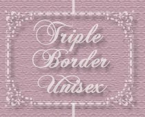 Unisex Triple Border Sets