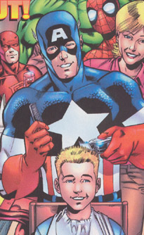 Captain America: Keeping the country shaved!