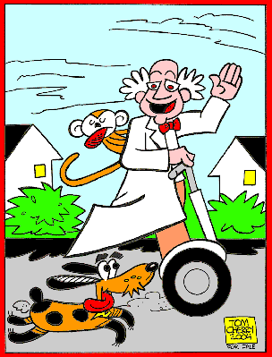 Watusi, Mitchell, and Professor Harvey