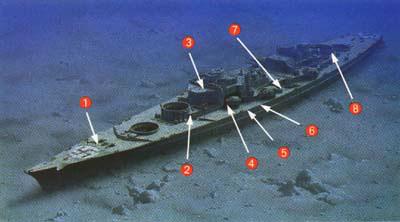 go to Bismarck Wreck site