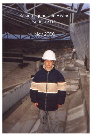 Ich bei der Arena  (Schalke)