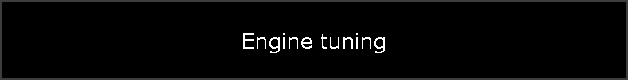 Engine tuning