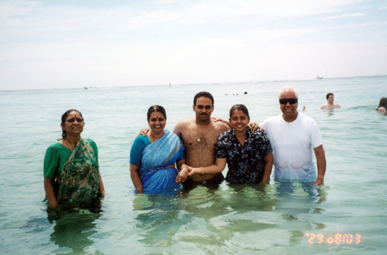Family at Beach 3
