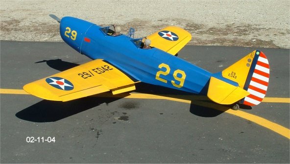 PT-19 first flight day, on the lakebed