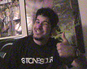 What Dom looks like when a stupid teacher leaves!