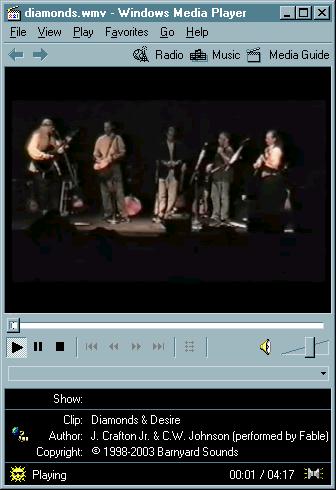 We're glad you stopped by to see our videos. Click on the links to the right to view the videos encoded as WMV (Windows Media Video) files embedded in your web browser.