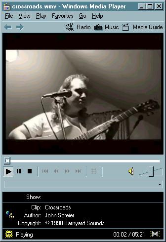 I'm glad you stopped by to see my videos. Click on the links to the right to download the videos encoded as WMV (Windows Media Video) files. If you have a high speed connection, click on "High Speed Video" below to view the videos embedded in your web browser.