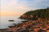 Sunrise on the Rocks (Maine)