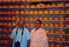 The Nagabhushans at the cheese factory