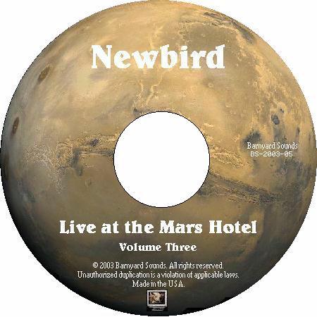 Click here for the Live at the Mars Hotel - Volume Three web site