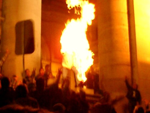 burning the American flag