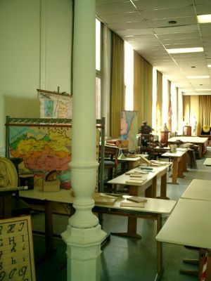 So much old stuff they can turn the study room into a museum