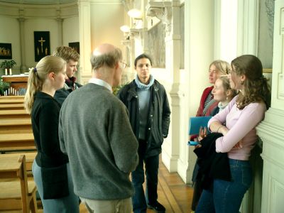 Religion teacher, i still get along with him as well as ever before *grin*