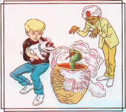 Ha! I *told* you I could charm a snake Jonny!