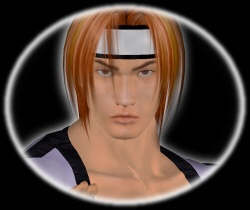 Hwoarang in a deep stare; pic from Tekken3
