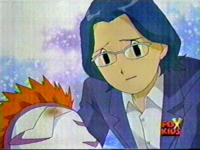 A sad Jyou moment. Can't you see the tears welling up in his eyes because Gomamon's hurt?!