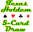 Texas Holdem Five Card Draw Strip Poker logo