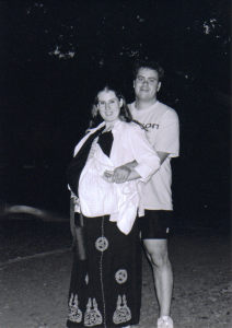 jade, nichole, and baby