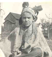 The author as a child.