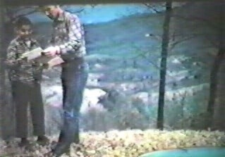 Joe and Tony lost in the mountains