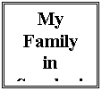 Text Box: My Family in Sweden!