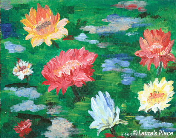 Flower Pond &copy; 2005 Laura's Place