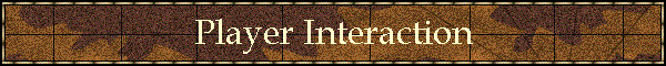 Player Interaction