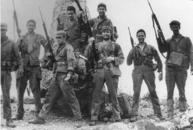 Insurgentes Guerrilla Coronel Caamaño en Cuba antes de partir a la Republica Dominicana