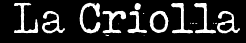 La Criolla