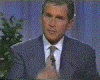 Bush Gives Finger