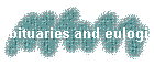 obituaries and eulogies