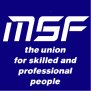 MSF logo.