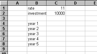 Worked example 3, compounded interest