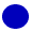 Blue sphere.