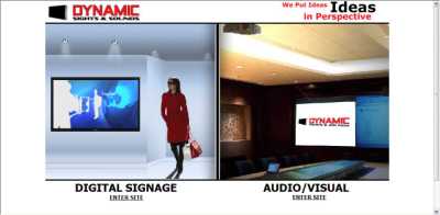 Dynamic Sights and Sounds Intro - Flash