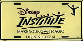 Disney Institute Make Your Own Magic Opening Team