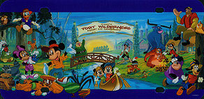 Disney's Fort Wilderness Resort & Campground [Story Book license plate]